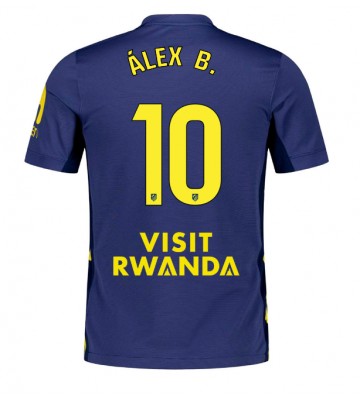 Atletico Madrid Alex Baena #10 Bortatröja 2025-26 Kortärmad Atletico Madrid Alex Baena #10 Bortatröja 2025-26 Kortärmad